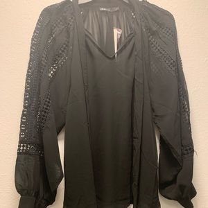 NWT long sleeve lace blouse